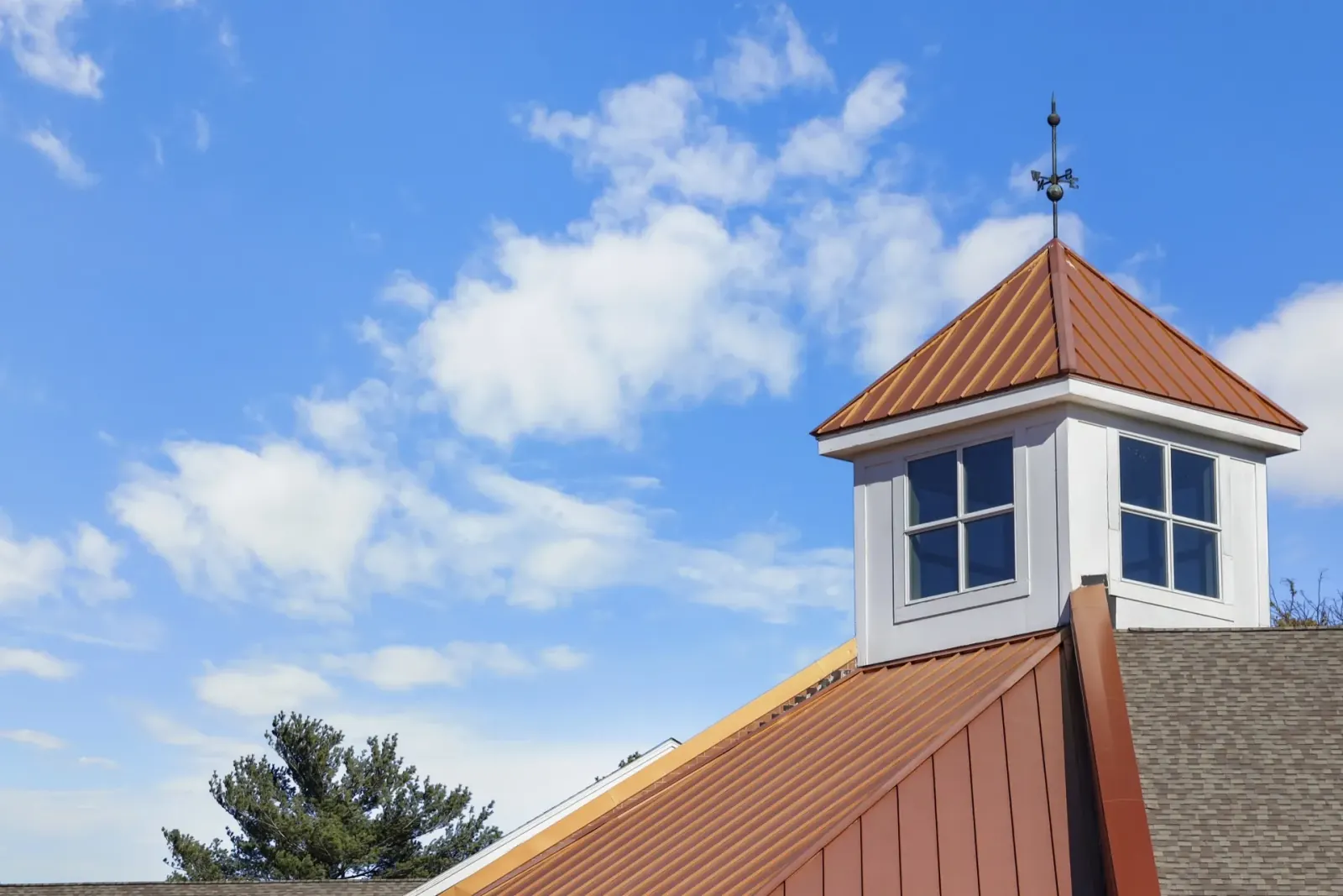 Southwood building cupola